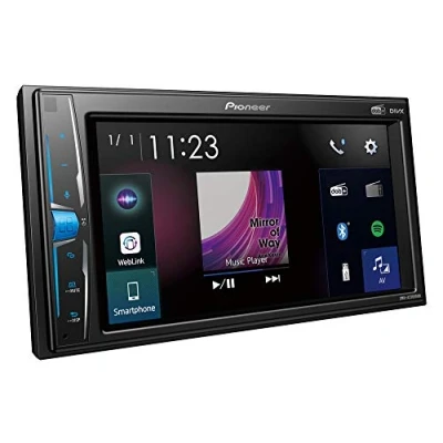 Afbeelding van Pioneer DMH A3300DAB Autoradio dubbel DIN Bluetooth handsfree, DAB+ tuner, AppRadio