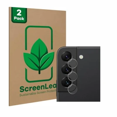 Afbeelding van ScreenLeaf Screenprotector voor Samsung Galaxy S22 5G (ALLEEN Camera Lens) Duurzame schermbescherming Folie Beschermfolie transparant (2 Stuks)