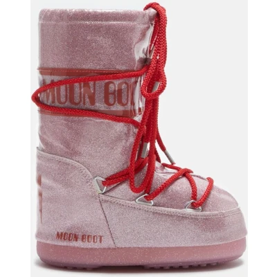 Afbeelding van Moon Boot ICON JR Glitter Snowboots voor kinderen, Maat: 31 34, Pink Kunststof