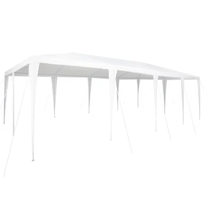 Afbeelding van vidaXL Feesttent Wit 8x4 m PE