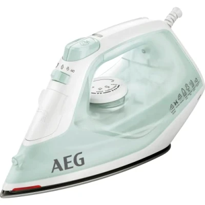 Afbeelding van AEG Stoomstrijkijzer EasyLine DB 1740LG Filtering met anti kalkenpatroon, restwarmteaanduiding, 110 g stoomstoot