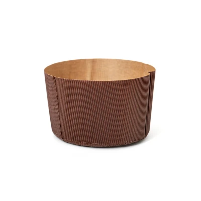 Afbeelding van Canasta/Panettone Bakvorm Ø13x9,5(h) cm 5 stuks