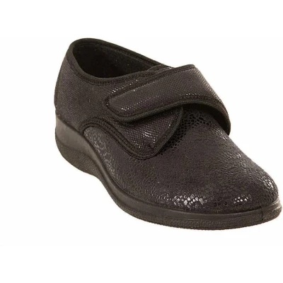 Afbeelding van Able2 MSF Comfortschoen Melina zwart, dames maat 38