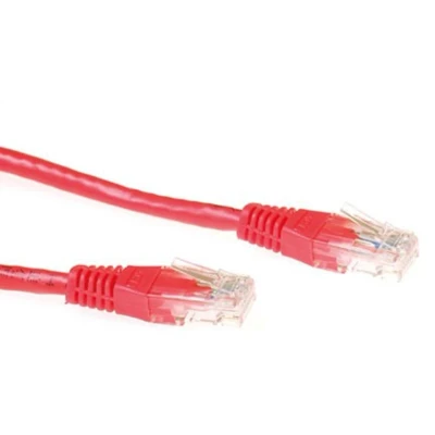 Afbeelding van ACT IB3707 U/UTP CAT6A Patchkabel Rood 7 meter