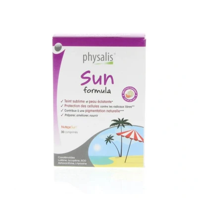 Afbeelding van Physalis Sun Formula 30 tabletten