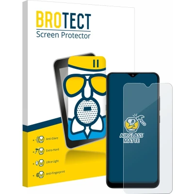 Afbeelding van BROTECT Screenprotector voor Samsung Galaxy A02s Folie Beschermfolie Beschermglas matte