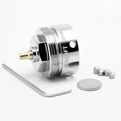 Afbeelding van BLUMKRAFT Radiatoradapter Danfoss RAVL aansluiting 26 mm op M30 x 1,5 voor thermostaat/thermostaatkop stekker