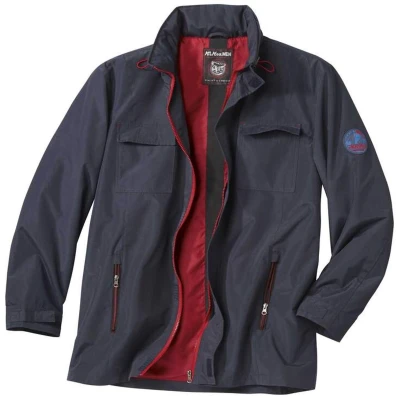 Afbeelding van ATLAS FOR MEN Windbreaker verkrijgbaar in grote maten van M tot 5XL, donkerblauw, 5XL