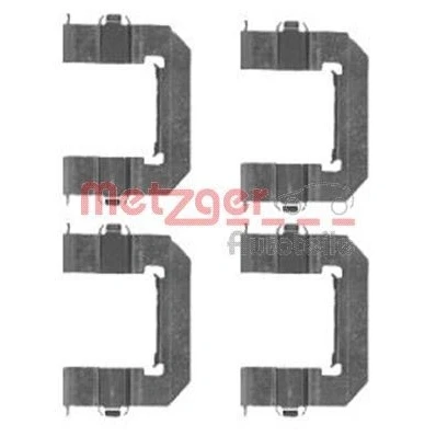 Afbeelding van Accessoireset, schijfremblok METZGER 109 1761