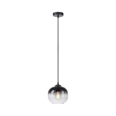 Afbeelding van Just Light Zwarte hanglamp Zea 6 lichts 15425 18