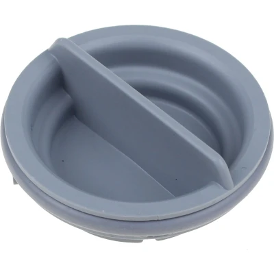 Afbeelding van Whirlpool Indesit 482000031798 afsluitstop vaatwasser C00287671 grauer deckel RAL7001 fuer dispenser eos