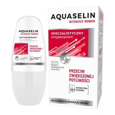 Afbeelding van Aquaselin, Deodorants, Intensief Vrouwen Antitranspirant Tegen Toegenomen Zweten 50Ml (Rol op, 50 ml)