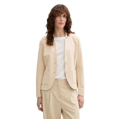 Afbeelding van TOM TAILOR Damesblazer, 21650, Summer Beige, S
