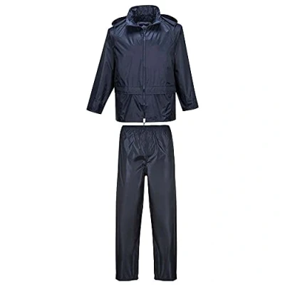 Afbeelding van Essentials Regenpak (2 delig) maat 4XL, Navy