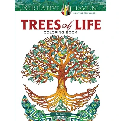 Afbeelding van Creative Haven Trees of Life Coloring Book