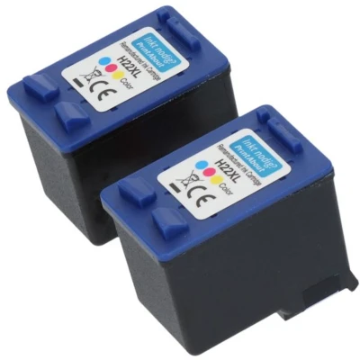 Afbeelding van Huismerk HP 22 (C9352AE) Inktcartridge 3 kleuren Voordeelbundel