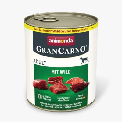 Afbeelding van animonda GranCarno Original 12/24 x 400 g Wild 12x400g