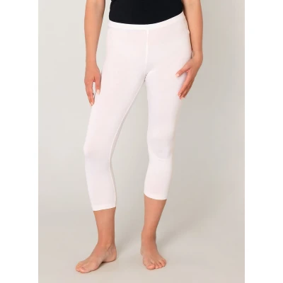 Afbeelding van Base Level basic driekwart legging Ycarus wit