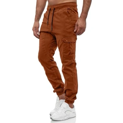 Afbeelding van Tazzio Cargobroek, Heren, Maat: XXL, Camel