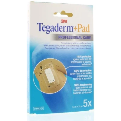 Afbeelding van 3M Tegaderm &amp; pad 5 x 7 cm stuks