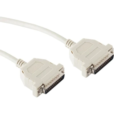 Afbeelding van Seriële RS232 kabel 25 pins SUB D (m) 3 meter