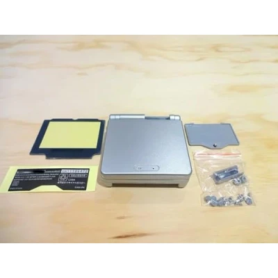 Afbeelding van Behuizing Shell Case Cover + Gereedschap Voor GBA SP Gameboy Advance Reparatie Deel (Zilver)