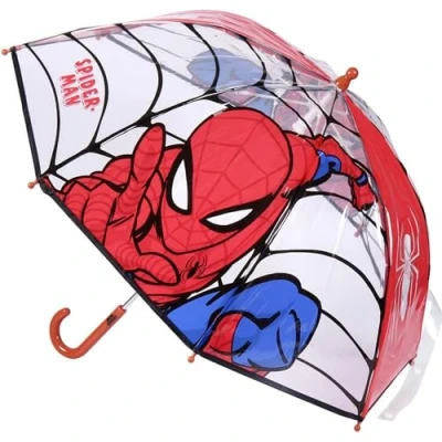 Afbeelding van Spiderman paraplu rood D71 cm voor kinderen regen accessoires Paraplu&quot;;s