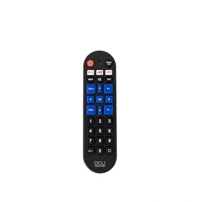 Afbeelding van DCU TECNOLOGIC Universele afstandsbediening voor LG, Samsung, Sony, Philips en Panasonic TV knop Netflix, video YouTube afstand: 8 m