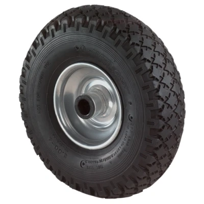 Afbeelding van BS Rollen wiel met luchtband d. 200 mm draagvermogen 80 kg reserve ribbelprofiel rollager 1 stuk C90.201