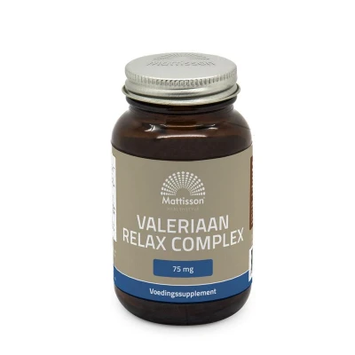 Afbeelding van Mattisson Valeriaan Relax Complex, 60 capsules