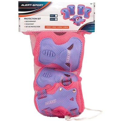 Afbeelding van Alert Sport Beschermset M 3 Delig Roze/Paars