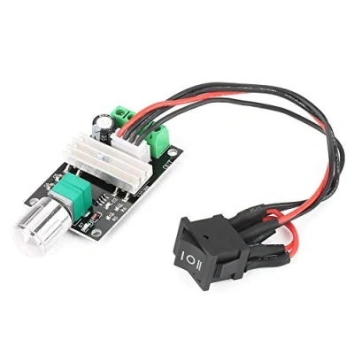 Afbeelding van DC Motor Speed Controller Regulator Driver PWM Reversible with Switch 6V 12V 24V 3A Andere industriële automatisering