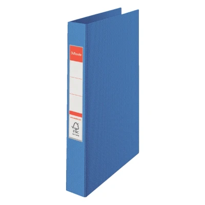 Afbeelding van Ringband Esselte Vivida A4 4 rings O mech 25mm PP blauw