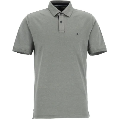 Afbeelding van Casa Moda Polo Stretch Donkergroen maat L heren met Regular fit Pasvorm Suitable Herenkleding Poloshirt