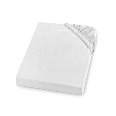 Afbeelding van sleepling Dik flanellen hoeslaken, flanel, Made in Germany, 100% katoen, elastiek rondom, matrassen tot 23 cm hoog, Oeko Tex, wasbaar 95 graden, 120 x 200, wit