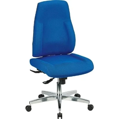 Afbeelding van Topstar Bureaudraaistoel met puntsynchroontechniek blauw 430 510 mm zonder armleuningen draagvermogen 110 kg 1 stuk PI990BC6
