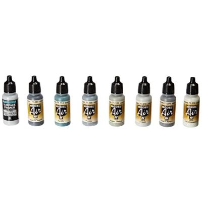 Afbeelding van Vallejo val71155 Model Air US Navy &amp; USMC colors from 70’s to present Set 8 x 17 ml