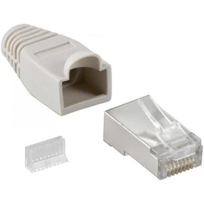 Afbeelding van RJ45 stekker en tule