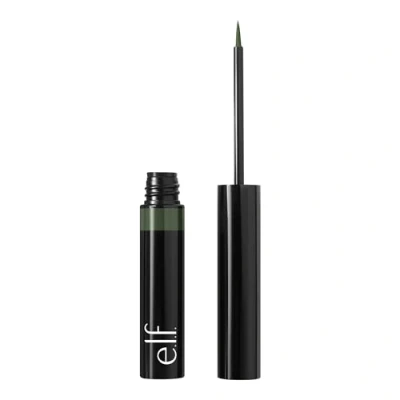 Afbeelding van e.l.f. H2O Proof Inkwell eyeliner Pen, sterk gepigmenteerde, watervaste vloeibare met matte afwerking, veganistisch en dierproefvrij, Dark Envy