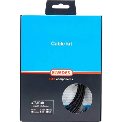 Afbeelding van Elvedes Remkabelkit ProL.ATB/Race zwart 2017154