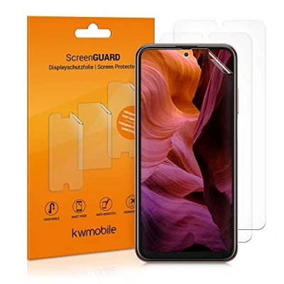 Afbeelding van kwmobile 3x screenprotectors geschikt voor Nokia X20 / X10 beschermende folie smartphone