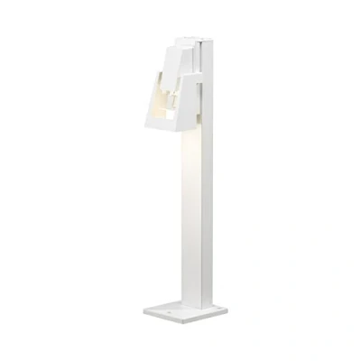 Afbeelding van Gnosjö Konstsmide 7980 250 A++ to A padverlichting, aluminium, wit, 21 x 18 100 cm