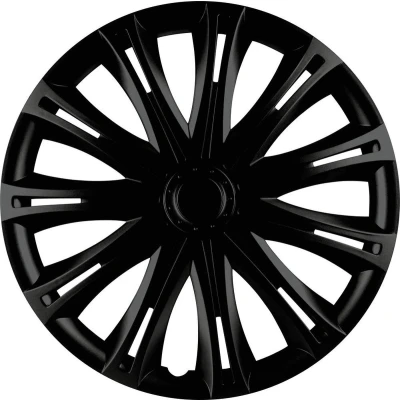 Afbeelding van HP Autozubehör 83315 Spark Wieldoppenset, 15 inch, zwart