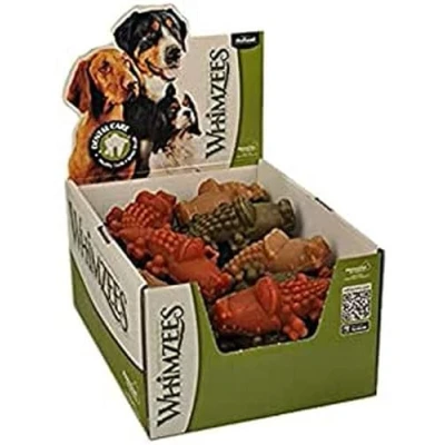 Afbeelding van Whimzees Krokodil L Kauwsnacks Hond 11,7cm 30st (doos)