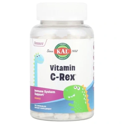 Afbeelding van Kal Vitamine C Rex Kauwtabletten 100KTB