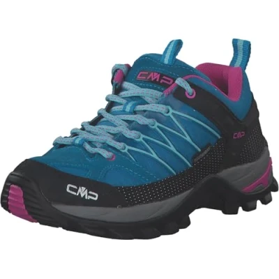 Afbeelding van CMP Rigel Trekking WP Outdoorschoenen, Dames, Maat: 36, Blau Leer/ synthetisch