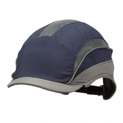Afbeelding van 3M First Base 3 Bump Cap 2031215, Elite, Navy/Grijs, Micro Peak, 25mm