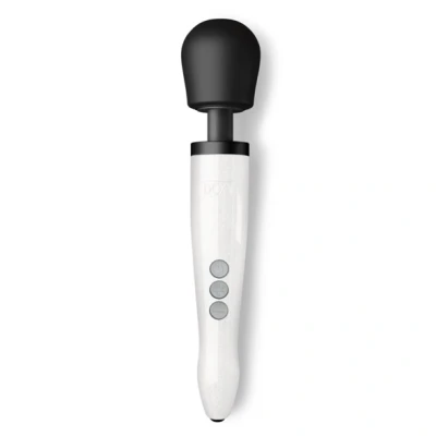 Afbeelding van Doxy Die Cast R Oplaadbare Wand Massager Stardust Wit