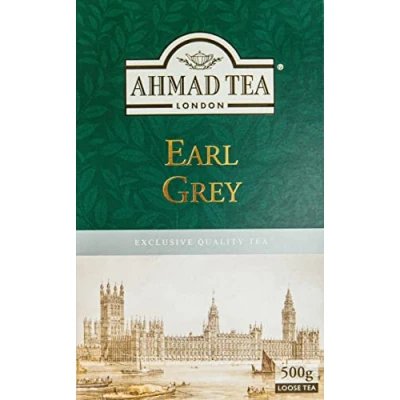 Afbeelding van Ahmad Tea Earl Grey Zwarte Thee, losse, 500g