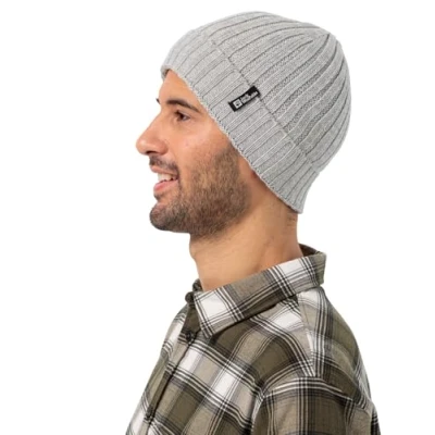 Afbeelding van Jack Wolfskin Muts, Maat: One Size, Grey heather